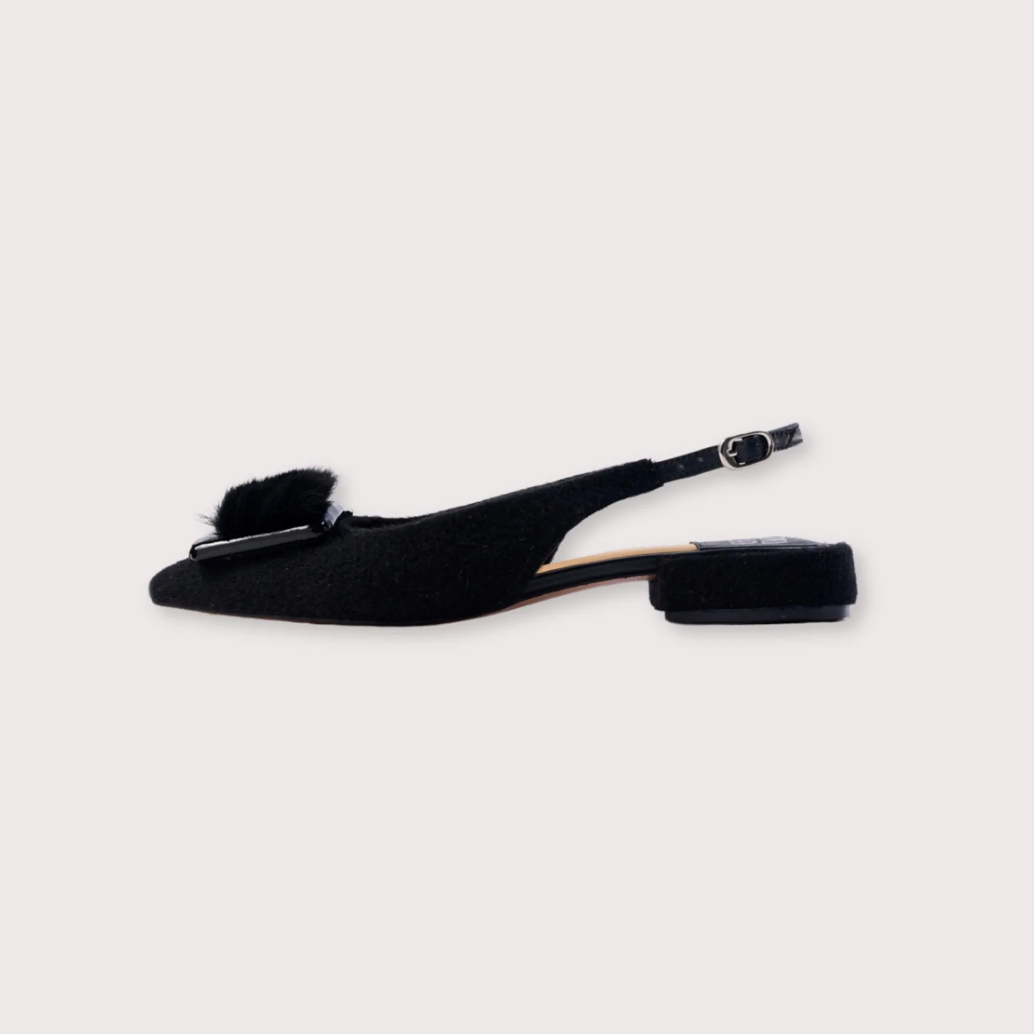 Roya Slingback Black