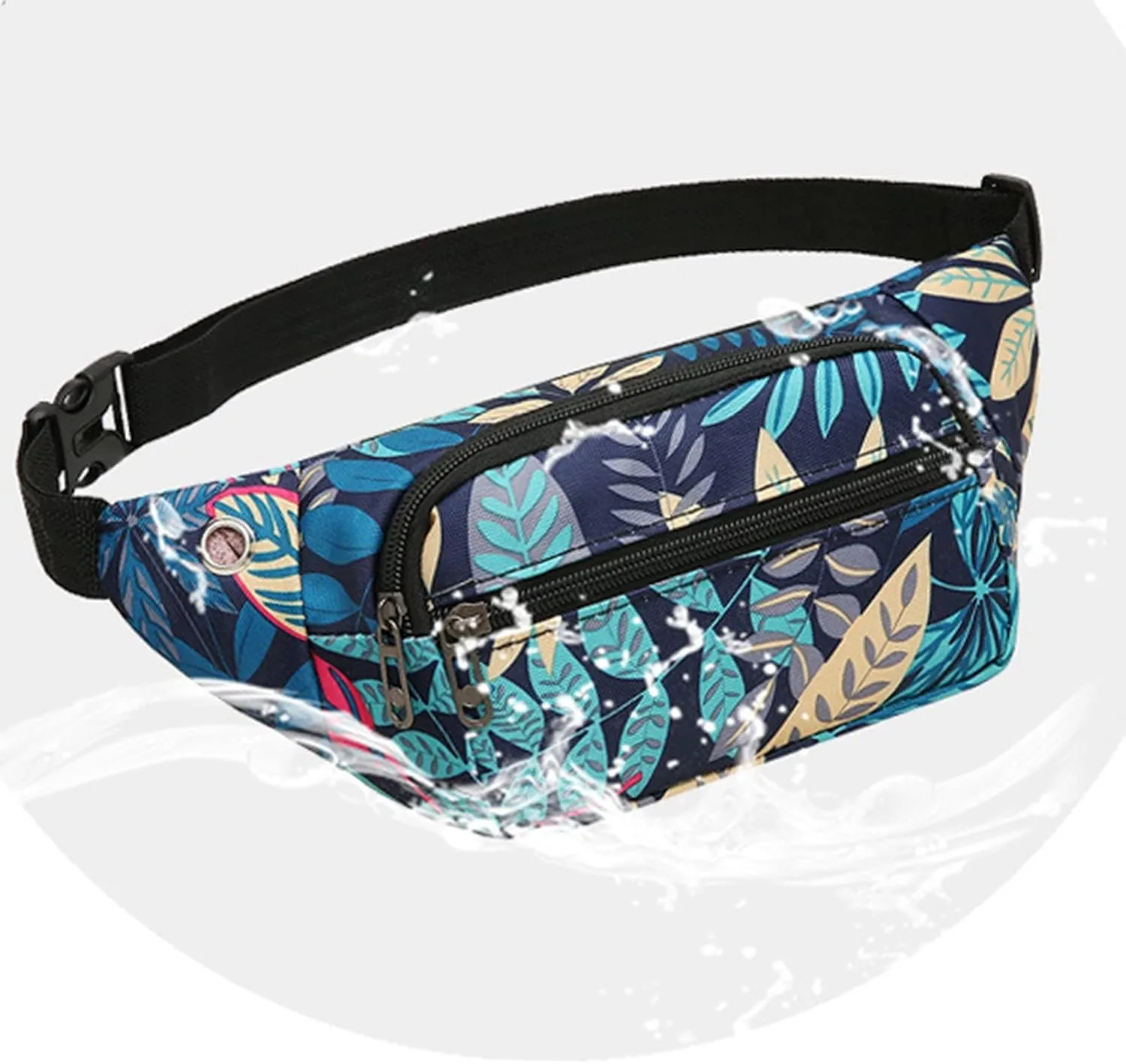 Running Waist Bags Functional Men And Women Sports Bag Ultra Thin Water Bottle Bag Outdoor Fitness Mobile (B, One Size)