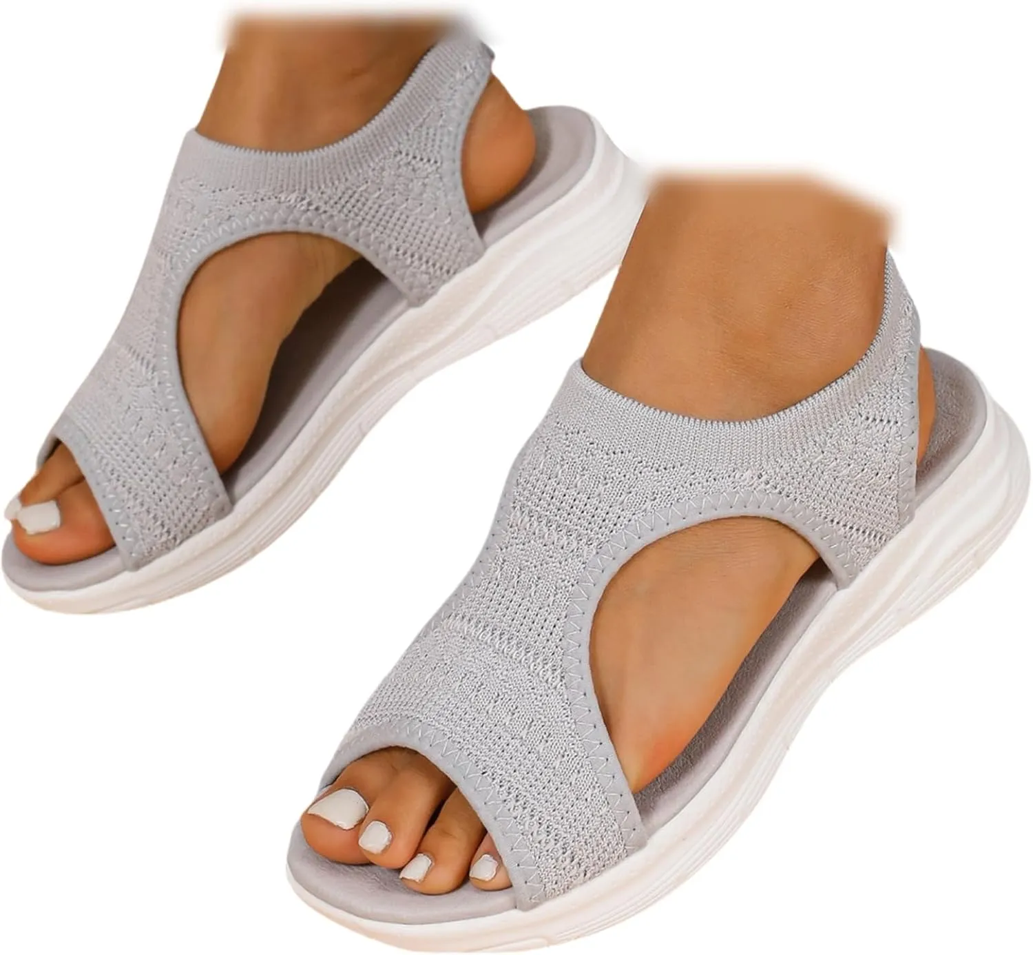 Sandals Women Comfortable Cute Orthotic Flips Flops Sandals Arch Support for Flat feet Orthopedic Walking Beach Shoes