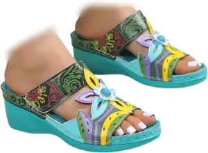 Sandals Women Dressy Summer Flat Cute Casual Beach Shoes Orthotic Slides Walking Arch Support Orthopedic Flip Flops