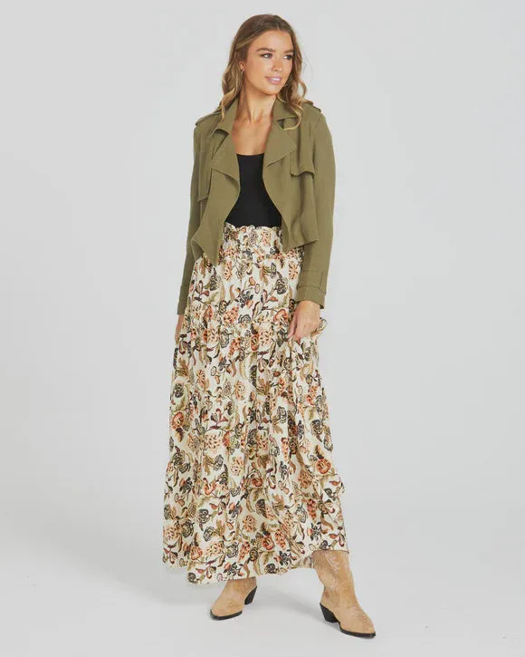 SASS DARA BOHO SKIRT - WILDFLOWERWAS $89.99... sale>>> NOW