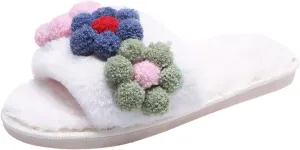 SBGMoSJ Womens Winter Slippers Clogs Ladies Slippers Winter Disposable House Slippers Funny Slippers for Adults Men Pencil Christmas Tree Gifts for Her 2023