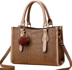 Shoulder Bag for Women Womens Fashion Tote Bag Handbags Ladies Purse Satchel Shoulder Bags Tote Leather Bag
