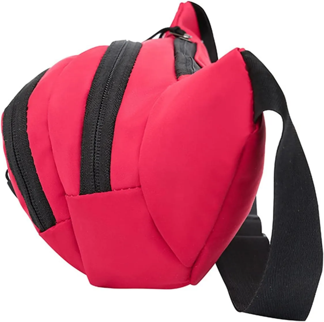 Shoulder Bag Women And Men Shoulder Bag Fashion Simple Solid Color New Pattern Practical (Red, One Size)