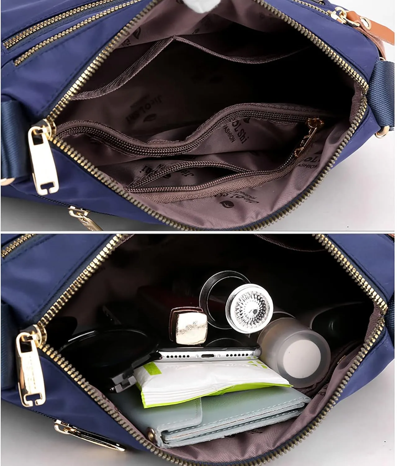 Shoulder Bags for Women Stadium Crossbody Messenger Bags for Concerts Sporting Events Trendy Clutch Saddle Bag(Blue)