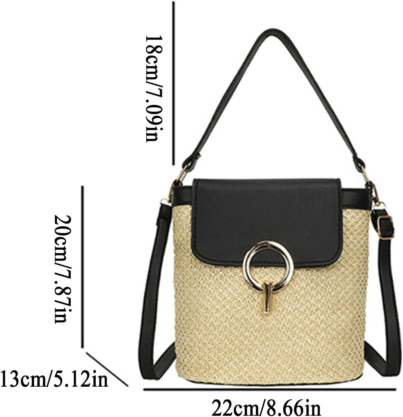Sling Bags for Women Anti Theft Travel Waterproof Nylon Crossbody Bags for Woman Trendy Beach Accessories(D)