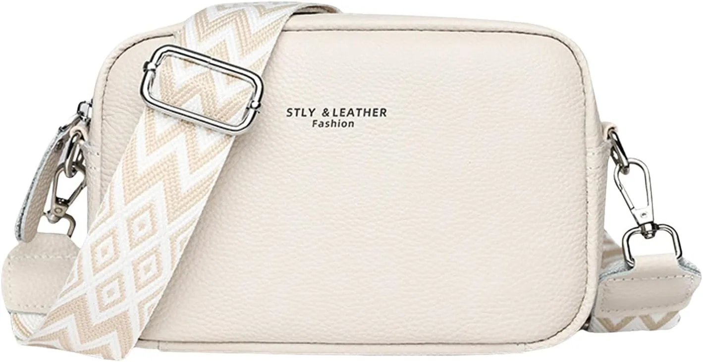 Sling Bags for Women Anti Theft Travel Women's Shoulder Bags Tote Satchel Hobo Womens Elegant Evening Bag(Beige)