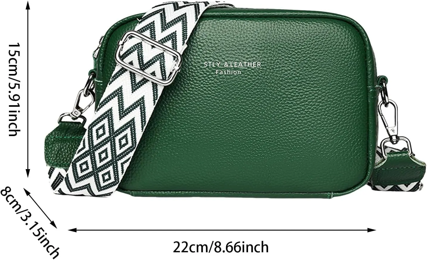 Sling Bags for Women Anti Theft Travel Women's Shoulder Bags Tote Satchel Hobo Womens Elegant Evening Bag(Green)