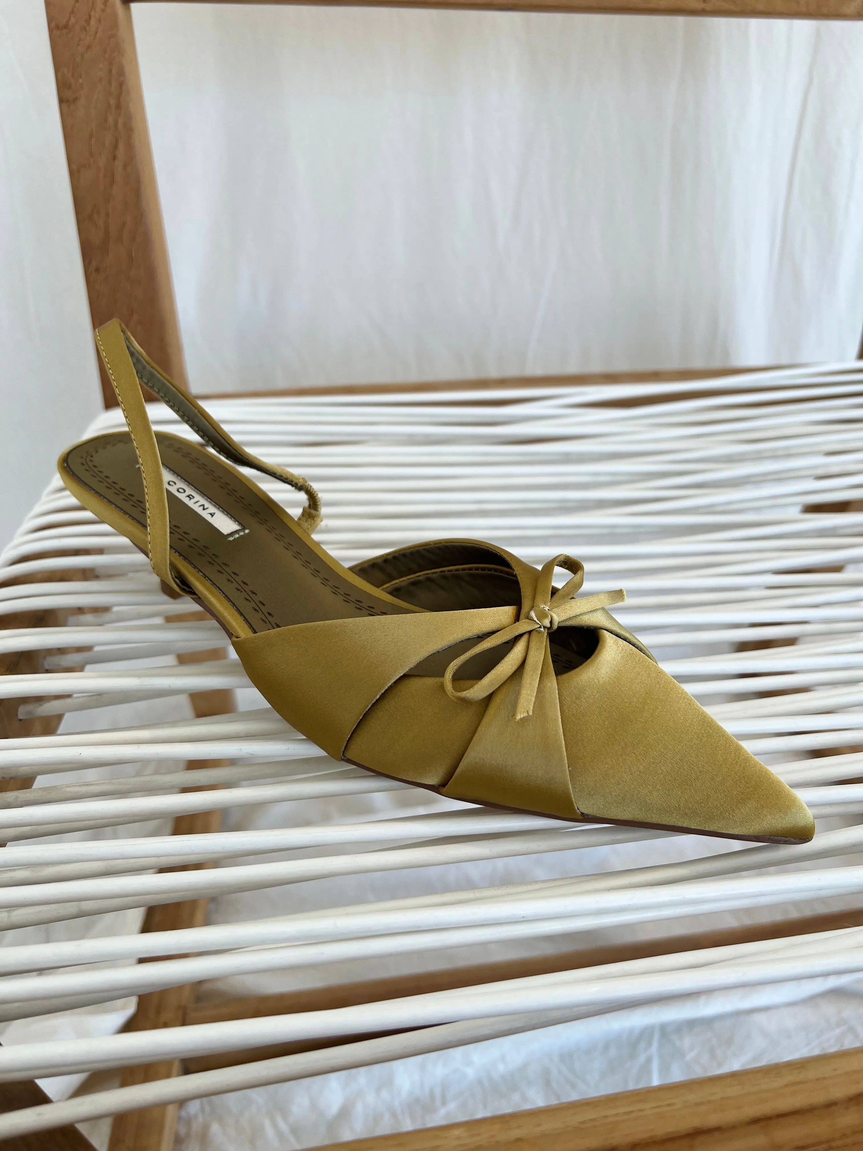 Slingback Cairo verde