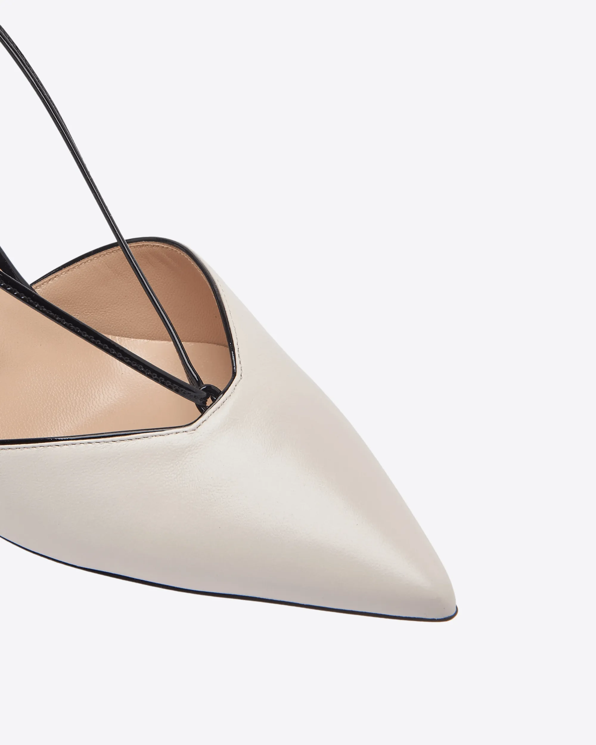 SLINGBACK ECRU'