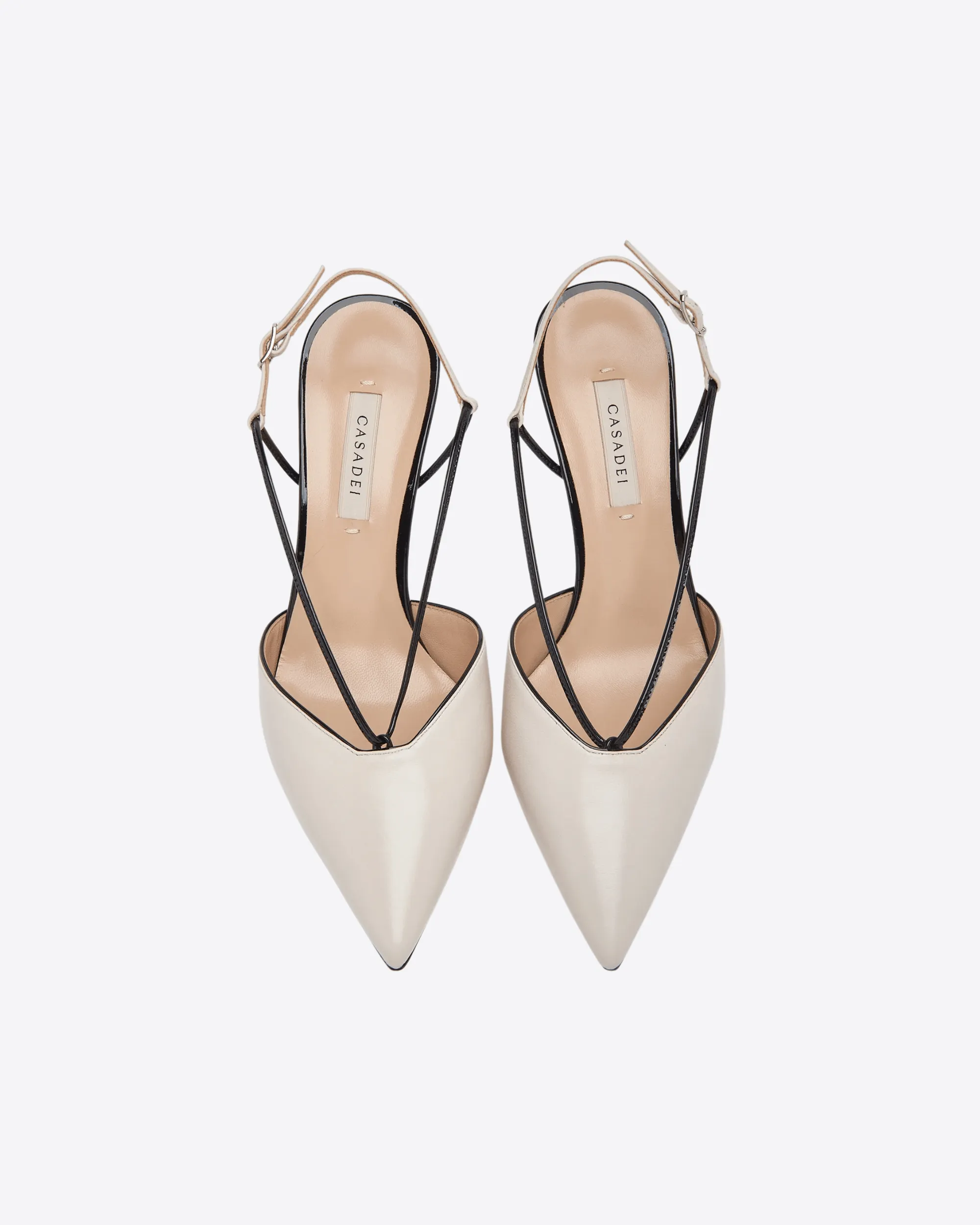 SLINGBACK ECRU'