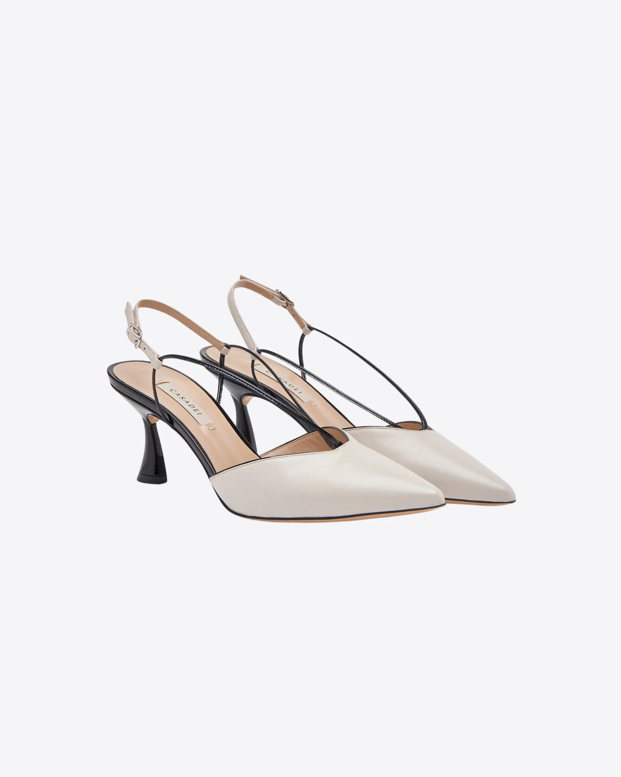SLINGBACK ECRU'