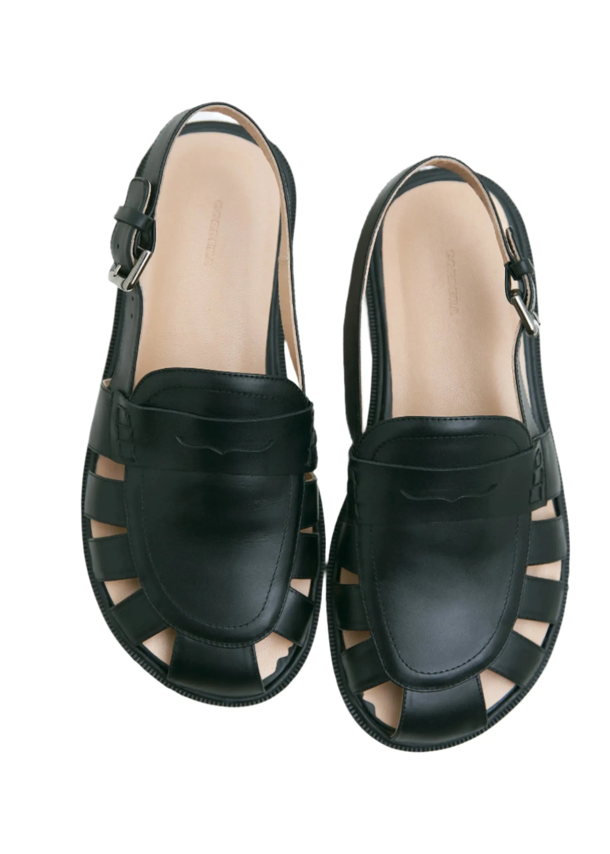 Slingback Loafer // Black