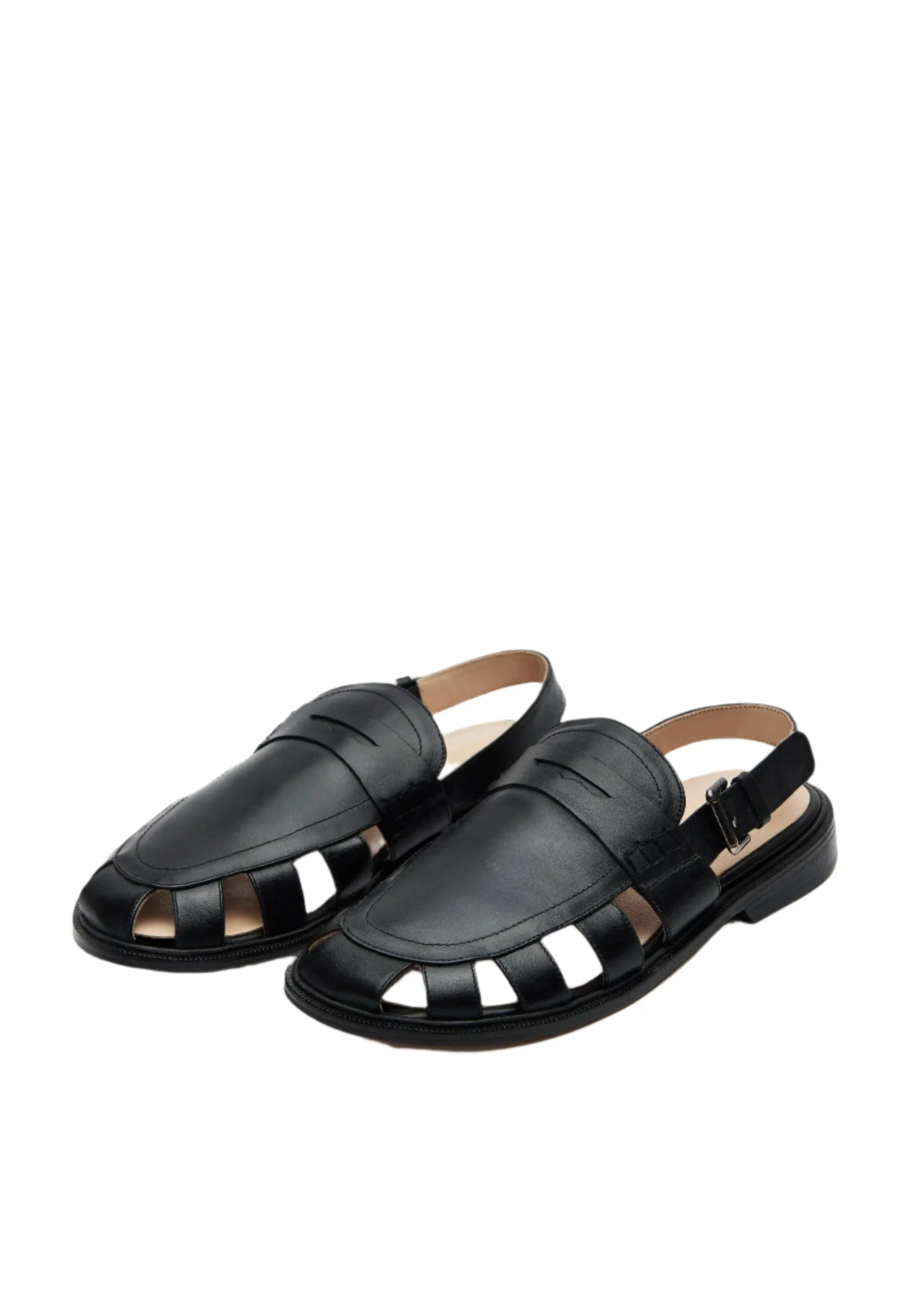 Slingback Loafer // Black