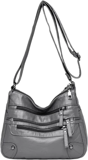 Soft Hobo Bags for Women Purses and Handbags Shoulder Satchel Bag Blue