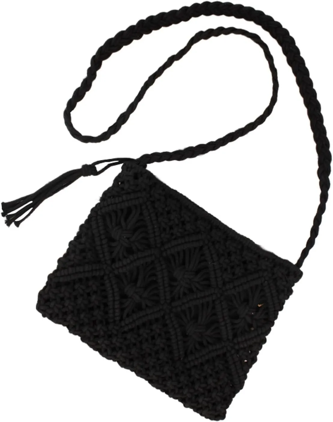 Soft Leather Purses for Women Waterproof Nylon Crossbody Bags for Woman Trendy Beach Bag Water Proof Sandproof(Black)