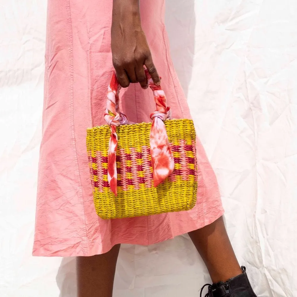 Square Small Bag - Green