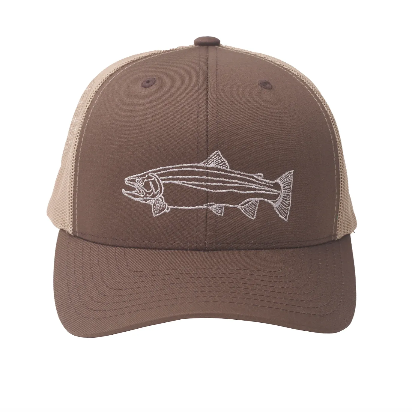 Steelhead Curved Bill Trucker Hat