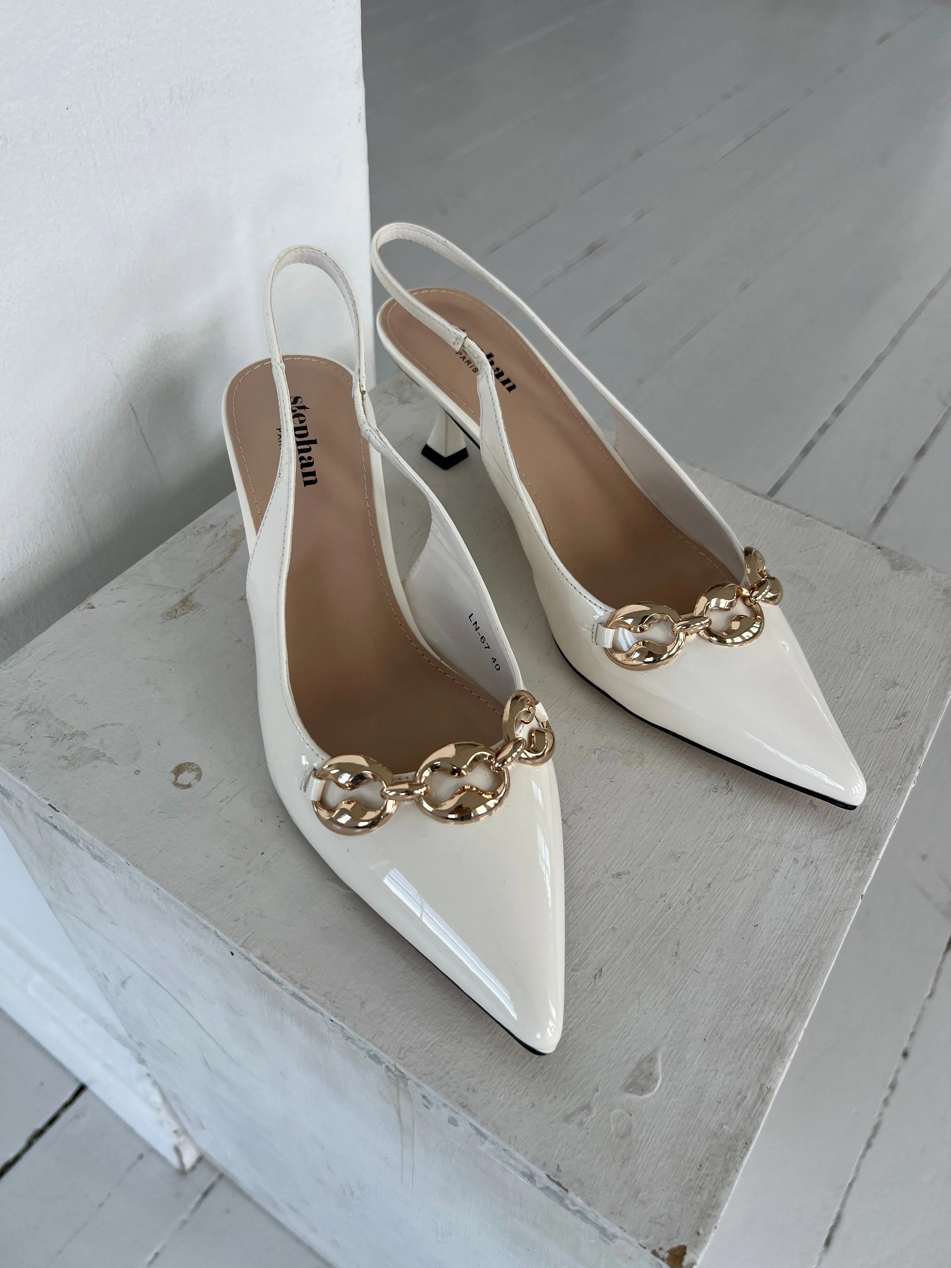 Steph blanc heel