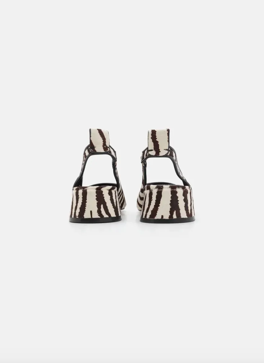 Steve Madden - Hjhlet sandal - Zebra - Smitten