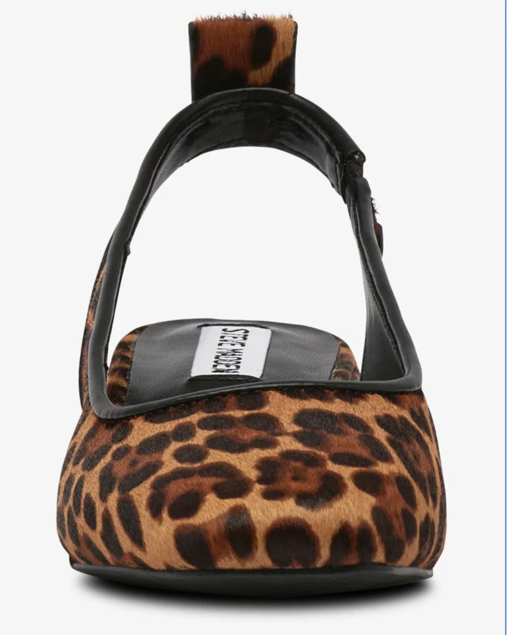 Steve Madden Smitten pumps i leopardprint med slingback og liten hel