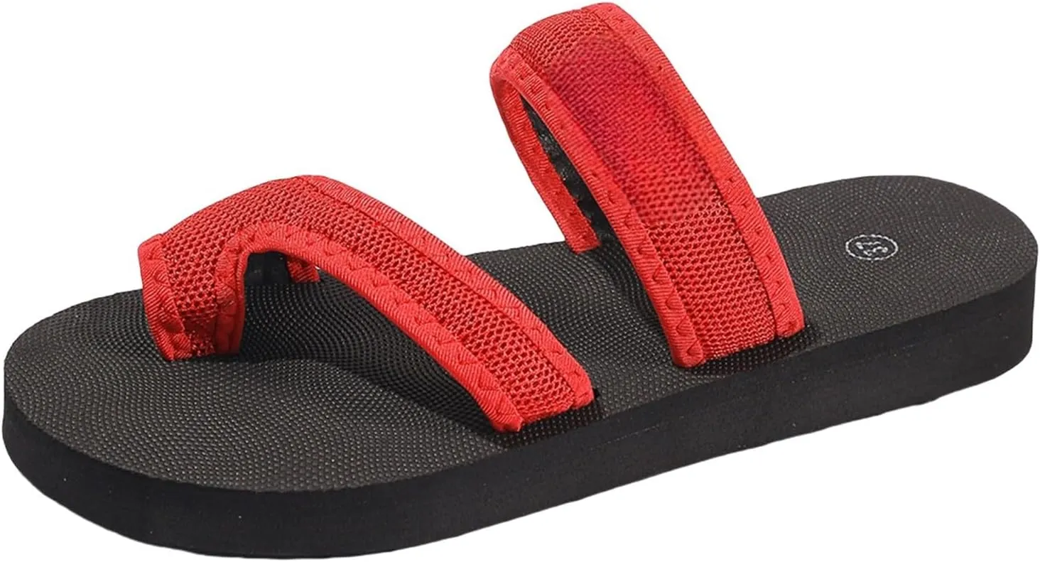 Summer Sandals for Women Wide Width Beach Breathable Comfortable Mesh Hollow Mesh Slide Sandals Orthopedic Shoes