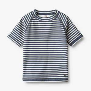 Swim T-Shirt S/S Jackie - indigo stripe