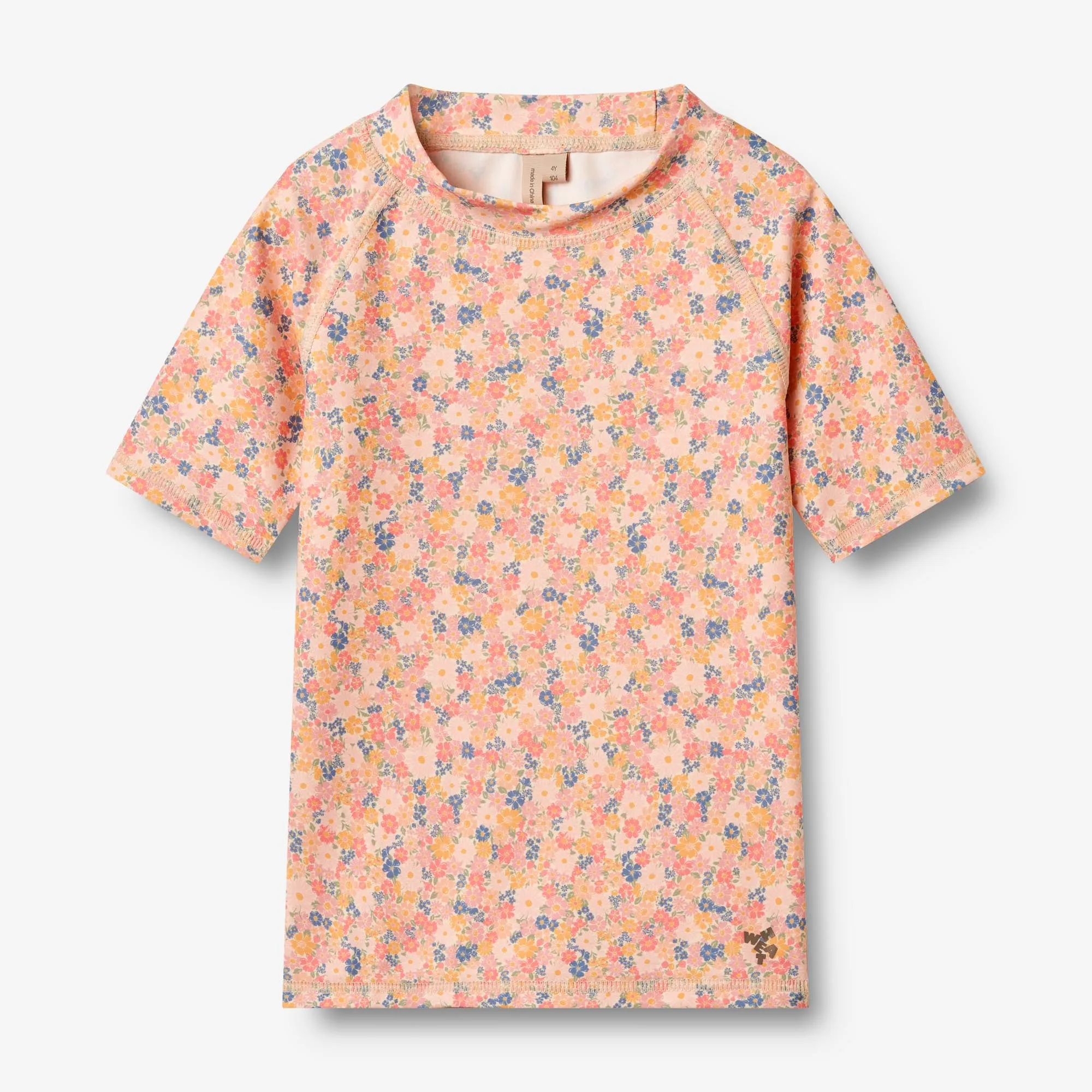 Swim T-shirt S/S Jackie - multi flowers