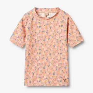 Swim T-shirt S/S Jackie - multi flowers