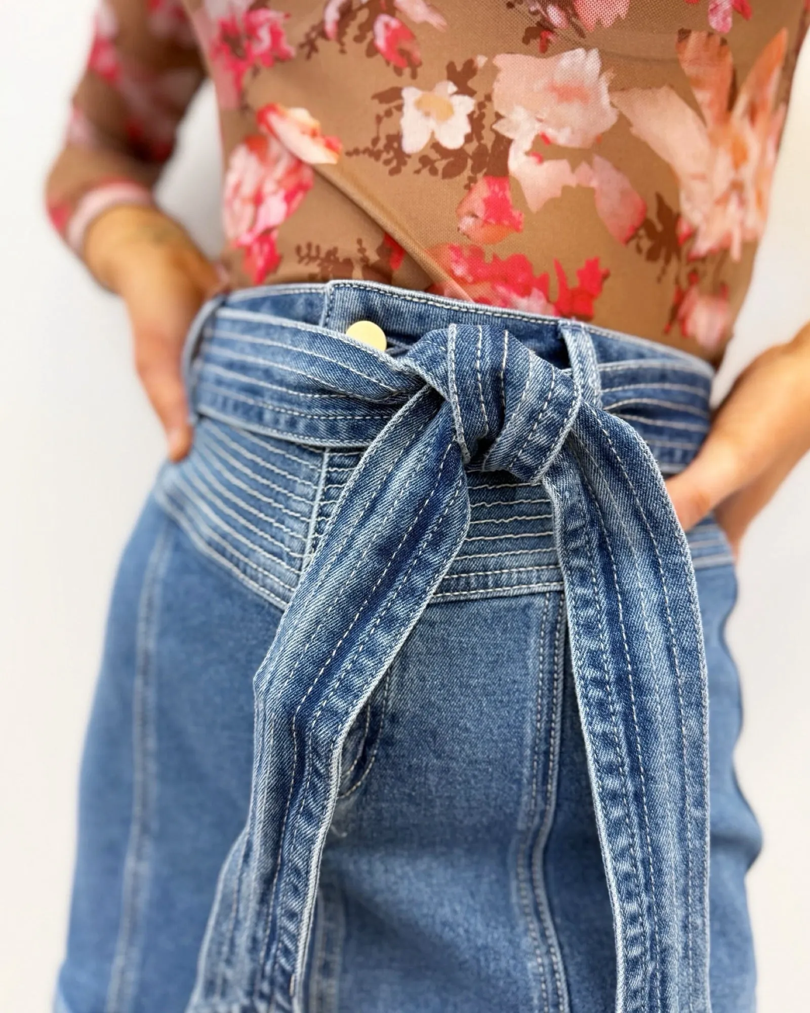 Tatiana Denim Mini Skirt