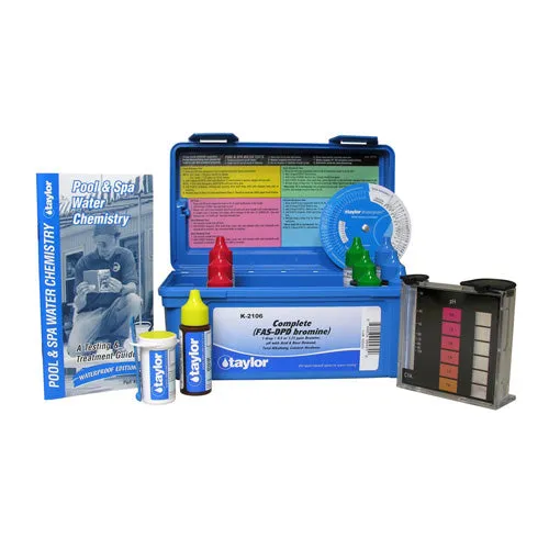 Taylor Complete Bromine FAS-DPD Test Kit - High Range K-2106