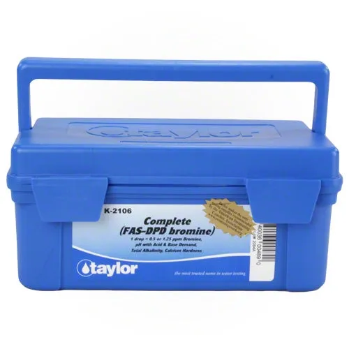 Taylor Complete Bromine FAS-DPD Test Kit - High Range K-2106