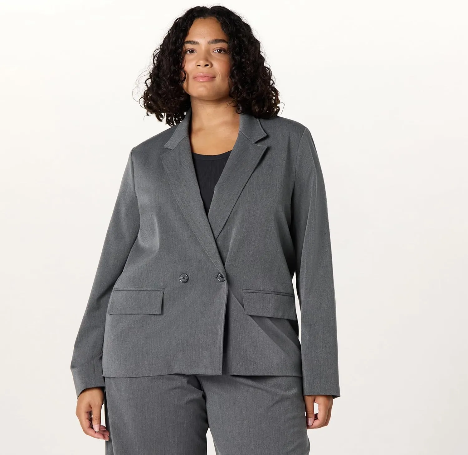 The Drop Women's Liza Relaxed Single-Breasted Blazer