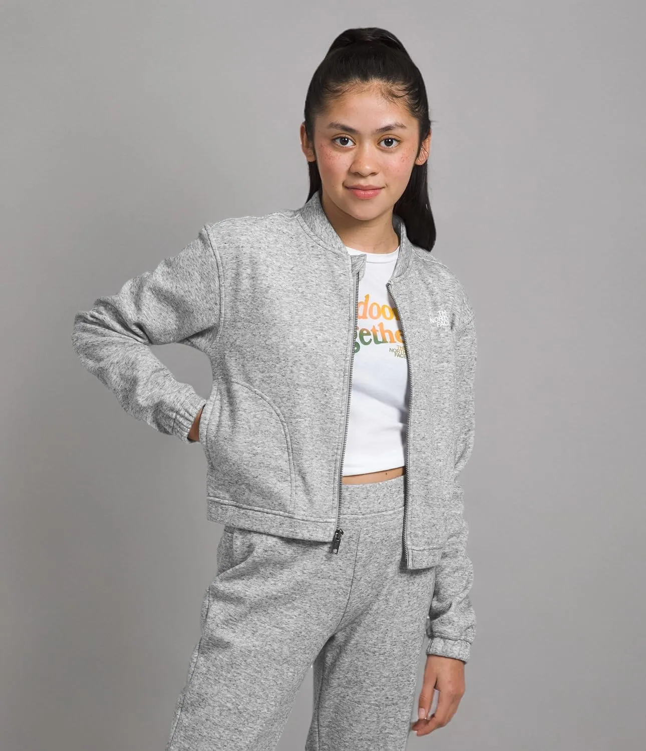 THE NORTH FACE Girls' Cozy Dream Fleece Full Zip Jacket
