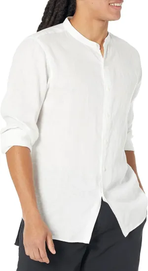Theory Men's Irving Relaxed Linen Shirt