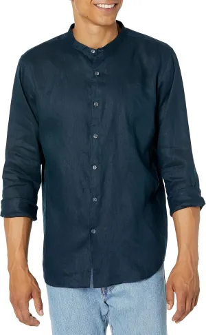 Theory Men's Irving Relaxed Linen Shirt
