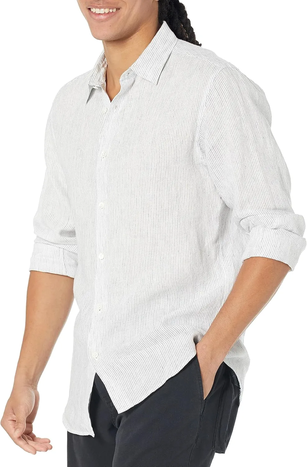 Theory Men's Irving Relaxed Linen Shirt