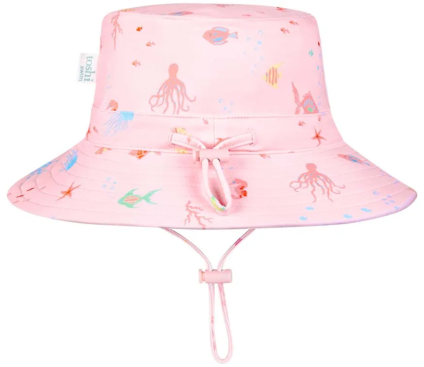 Toshi Swim Baby Sun Hat Classic Coral