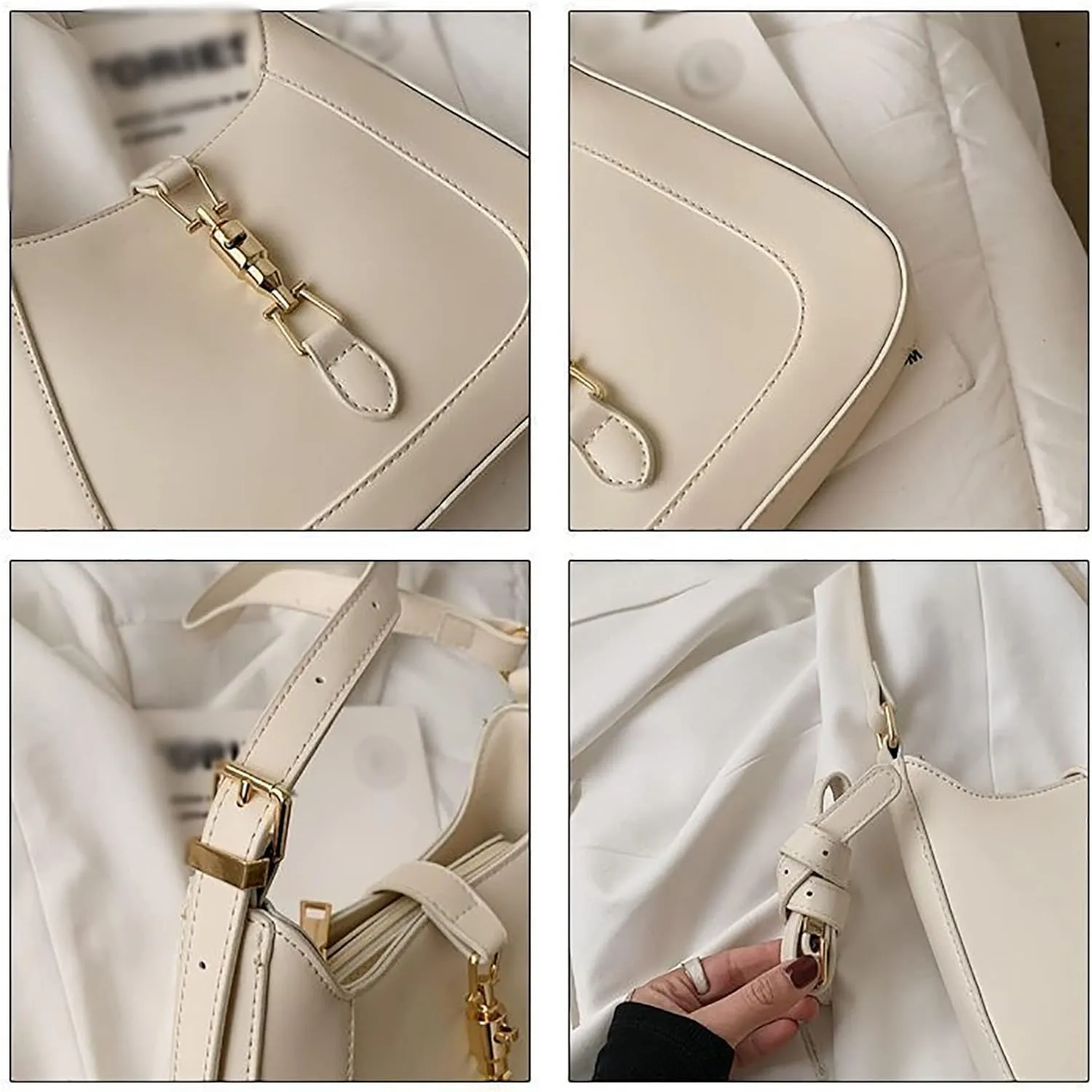 Tote Bag For Women Elegant Dumplings Handbags Ladies Purse Satchel Shoulder Bags Underarm Bag Leather Bag For Ladies Z