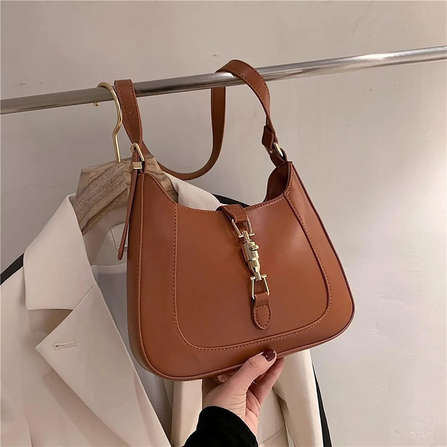 Tote Bag For Women Elegant Dumplings Handbags Ladies Purse Satchel Shoulder Bags Underarm Bag Leather Bag For Ladies Z