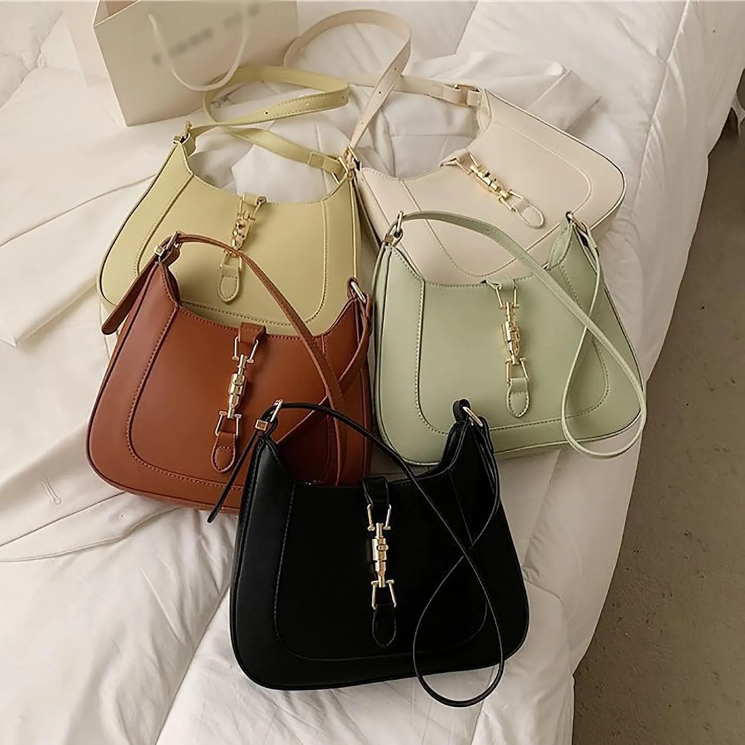 Tote Bag For Women Elegant Dumplings Handbags Ladies Purse Satchel Shoulder Bags Underarm Bag Leather Bag For Ladies Z