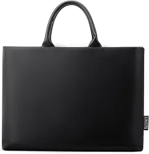 Tote Bag For Women Elegant Leather Solid Color Shoulder Bag Zipper Plus Large Bag Hand Bag For Travel Essential Q