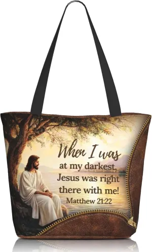 Tote Bag For Women, Tote Bag With Zipper Large Shoulder Bag For Women Travel, Work, Office, College, Nursing