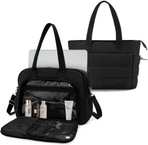 Tote Bags For Women Puffer Shoulder Bag Quilted Satchel Handbags For Work,Travel, Gym, Light Waterproof