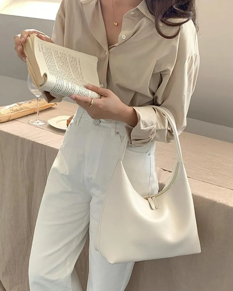 Tote Bags for Women Retro Vegan Leather Hobo Shoulder Bags Satchel Stylish Purses Handbags