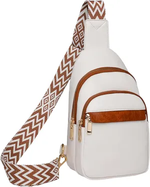 Trendy Sling Bag Bakpack Women Shoulder Bag Fashionable New Pattern Simple Solid Color Practical Layered Large