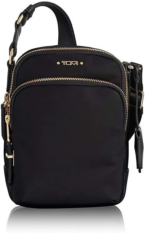 TUMI Voyageur Ruma Crossbody Bag - Chic and Practical Over-the-Shoulder Satchel for Women - Black