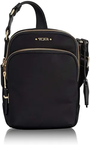 TUMI Voyageur Ruma Crossbody Bag - Chic and Practical Over-the-Shoulder Satchel for Women - Black