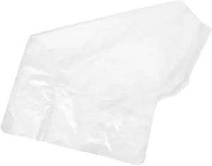 Vaguelly 40pcs Plastic Clothes Covers Garment Pouches Thicken Storage Bag for Hanging Clothing Dry Cleaning Covers Practical Convenient