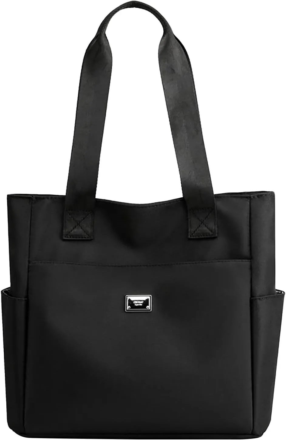 Vegan Leather Purses and Handbags for Women Genuine Leather Crossbody Bags for Women Waterproof Versatile Bag(Black)